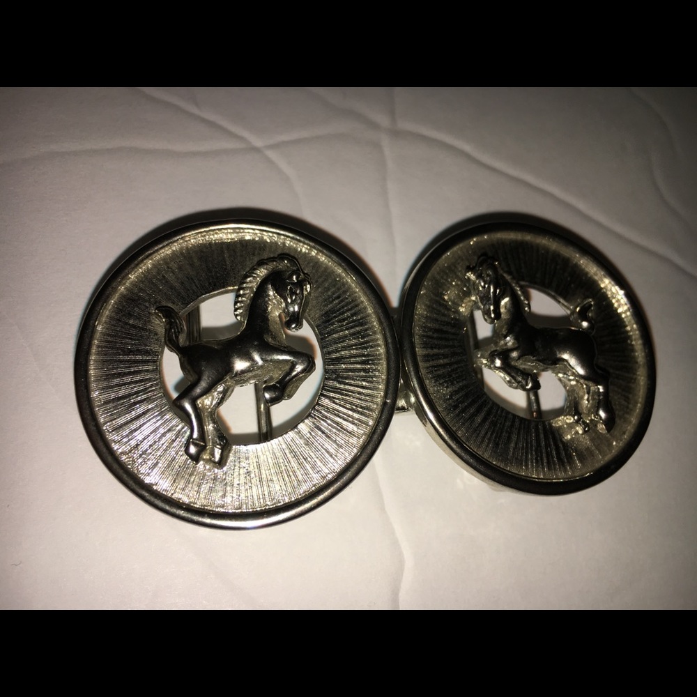 Vintage belt buckles
